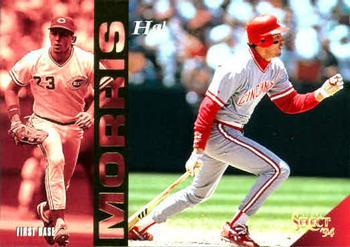 #158 Hal Morris - Cincinnati Reds - 1994 Select Baseball