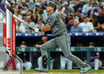#158 Jake Lamb - Arizona Diamondbacks - 2020 Topps Baseball