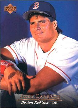 #158 Jose Canseco - Boston Red Sox - 1995 Upper Deck Baseball
