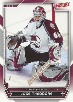 #158 Jose Theodore - Colorado Avalanche - 2007-08 Upper Deck Victory Hockey