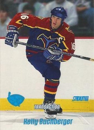 #158 Kelly Buchberger - Atlanta Thrashers - 1999-00 Stadium Club Hockey