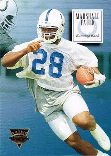 #158 Marshall Faulk - Indianapolis Colts - 1994 SkyBox Premium Football