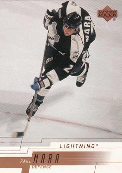 #158 Paul Mara - Tampa Bay Lightning - 2000-01 Upper Deck Hockey