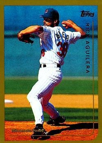 #158 Rick Aguilera - Minnesota Twins - 1999 Topps Baseball