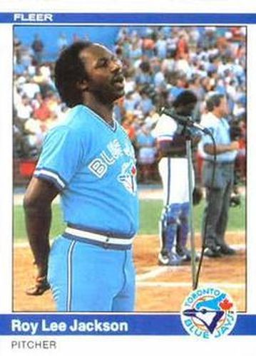 #158 Roy Lee Jackson - Toronto Blue Jays - 1984 Fleer Baseball