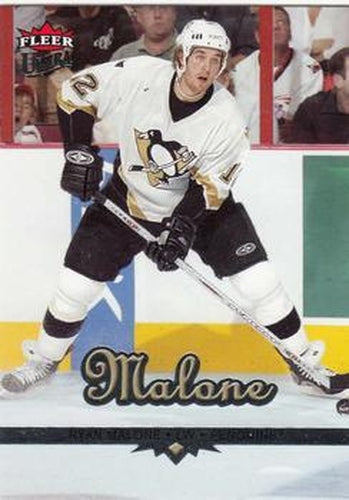 #158 Ryan Malone - Pittsburgh Penguins - 2005-06 Ultra Hockey