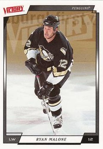 #158 Ryan Malone - Pittsburgh Penguins - 2006-07 Upper Deck Victory Hockey