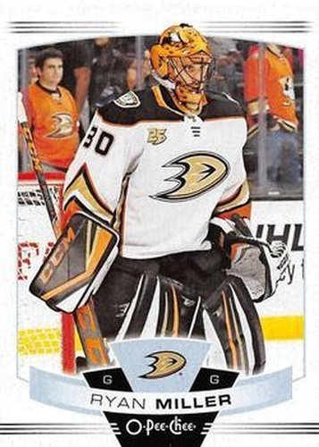 #158 Ryan Miller - Anaheim Ducks - 2019-20 O-Pee-Chee Hockey