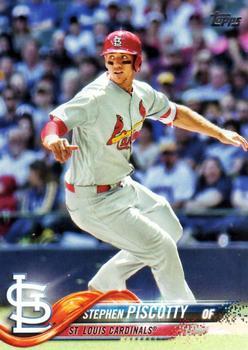 #158 Stephen Piscotty - St. Louis Cardinals - 2018 Topps Baseball