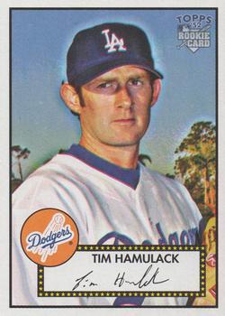 #158 Tim Hamulack - Los Angeles Dodgers - 2006 Topps 1952 Edition Baseball