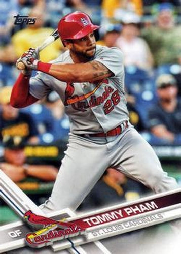 #158 Tommy Pham - St. Louis Cardinals - 2017 Topps Baseball