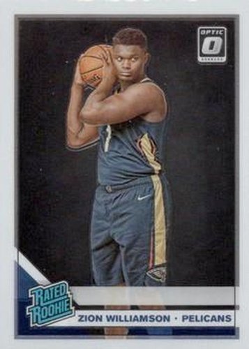 #158 Zion Williamson - New Orleans Pelicans - 2019-20 Donruss Optic Basketball