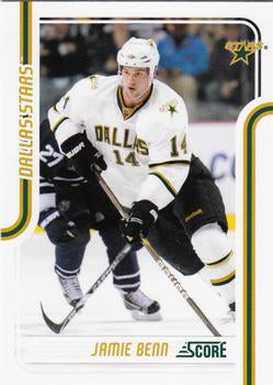 #158 Jamie Benn - Dallas Stars - 2011-12 Score Hockey