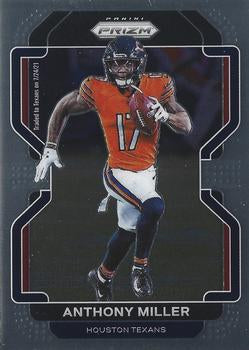 #158 Anthony Miller - Houston Texans - 2021 Panini Prizm Football