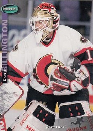 #158 Craig Billington - Ottawa Senators - 1994-95 Parkhurst Hockey