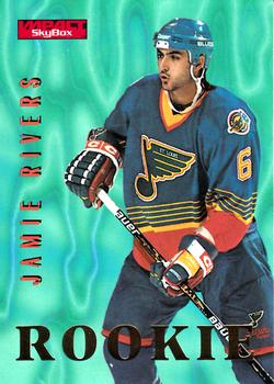 #158 Jamie Rivers - St. Louis Blues - 1996-97 SkyBox Impact Hockey