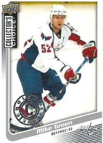 #158 Mike Green - Washington Capitals - 2009-10 Collector's Choice Hockey