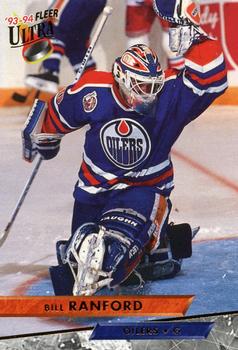 #158 Bill Ranford - Edmonton Oilers - 1993-94 Ultra Hockey