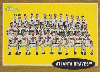#158 Atlanta Braves - Atlanta Braves - 2011 Topps Heritage Baseball