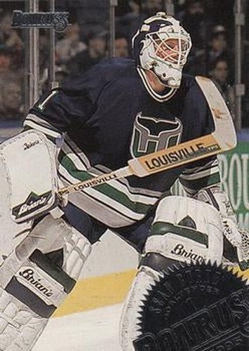 #158 Sean Burke - Hartford Whalers - 1994-95 Donruss Hockey