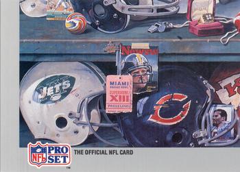 #7 Puzzle 7 - 1990-91 Pro Set Super Bowl XXV Silver Anniversary Football