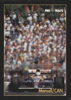 #158 Nigel Mansell - Williams - 1991 ProTrac's Formula One Racing