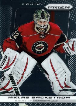 #158 Niklas Backstrom - Minnesota Wild - 2013-14 Panini Prizm Hockey