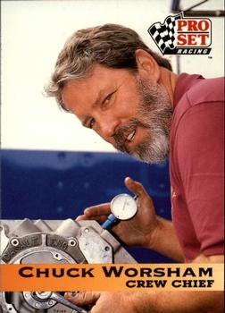 #158 Chuck Worsham - 1992 Pro Set NHRA Racing
