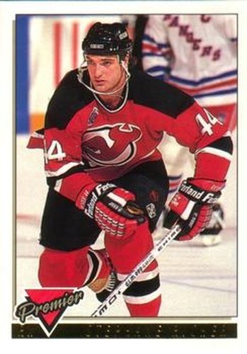 #158 Stephane Richer - New Jersey Devils - 1993-94 O-Pee-Chee Premier Hockey - Gold