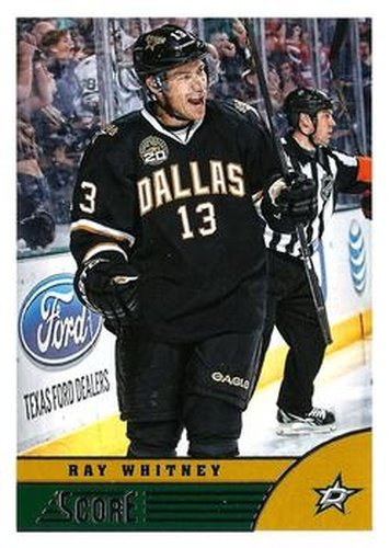 #158 Ray Whitney - Dallas Stars - 2013-14 Score Hockey