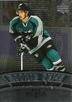 #158a Marc-Edouard Vlasic - San Jose Sharks - 2006-07 Upper Deck Black Diamond Hockey