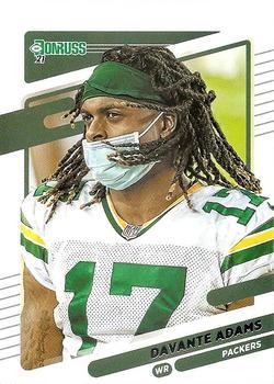#158b Davante Adams - Green Bay Packers - 2021 Donruss Football