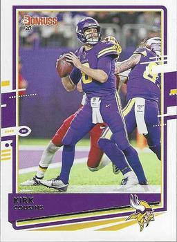 #158b Kirk Cousins - Minnesota Vikings - 2020 Donruss Football