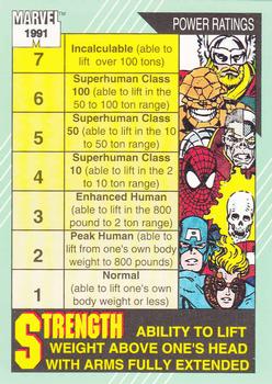 #159 Strength - 1991 Impel Marvel Universe Series II