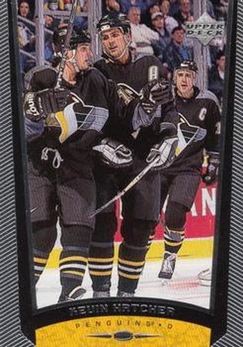 #159 Kevin Hatcher - Pittsburgh Penguins - 1998-99 Upper Deck Hockey