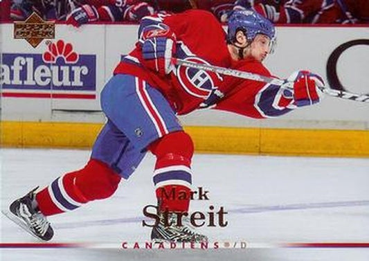 #159 Mark Streit - Montreal Canadiens - 2007-08 Upper Deck Hockey