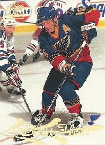 #159 Brett Hull - St. Louis Blues - 1997-98 Pacific Paramount Hockey