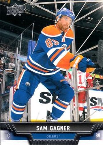 #159 Sam Gagner - Edmonton Oilers - 2013-14 Upper Deck Hockey