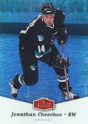 #159 Jonathan Cheechoo - San Jose Sharks - 2006-07 Flair Showcase Hockey