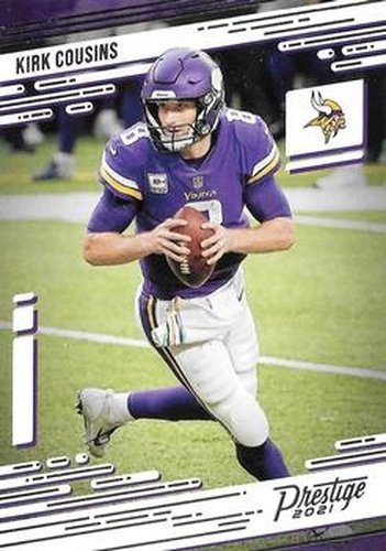#159 Kirk Cousins - Minnesota Vikings - 2021 Panini Prestige Football