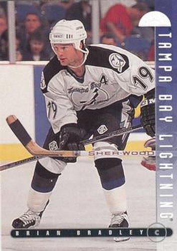 #159 Brian Bradley - Tampa Bay Lightning - 1995-96 Leaf Hockey