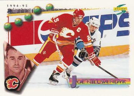 #159 Joe Nieuwendyk - Calgary Flames - 1994-95 Score Hockey