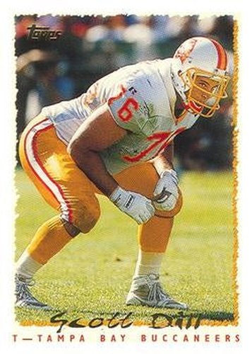 #159 Scott Dill - Tampa Bay Buccaneers - 1995 Topps Football