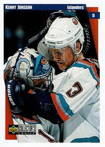 #159 Kenny Jonsson - New York Islanders - 1997-98 Collector's Choice Hockey