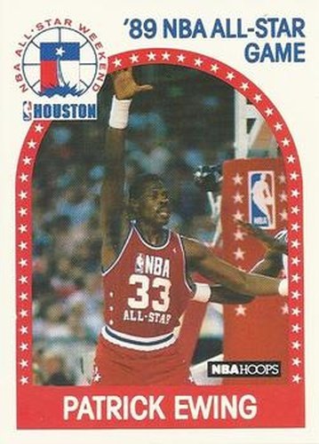 #159 Patrick Ewing - New York Knicks - 1989-90 Hoops Basketball