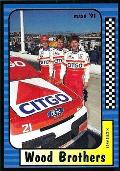 #159 Wood Brothers - Wood Brothers Racing - 1991 Maxx Racing
