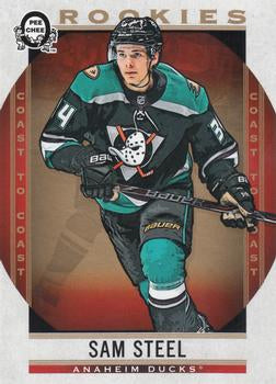 #159 Sam Steel - Anaheim Ducks - 2018-19 O-Pee-Chee Coast to Coast Hockey