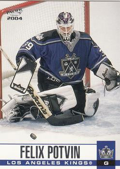 #159 Felix Potvin - Los Angeles Kings - 2003-04 Pacific Hockey