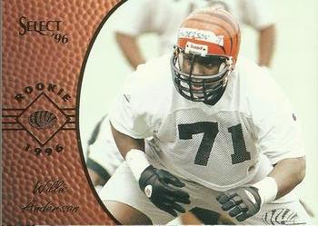 #159 Willie Anderson - Cincinnati Bengals - 1996 Select Football