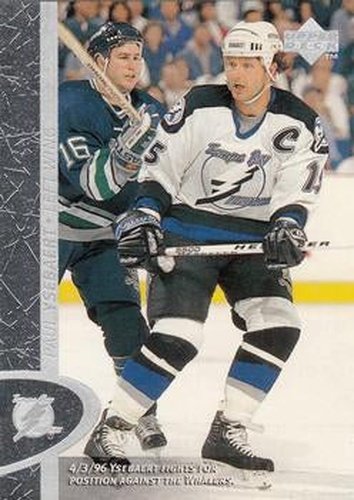 #159 Paul Ysebaert - Tampa Bay Lightning - 1996-97 Upper Deck Hockey